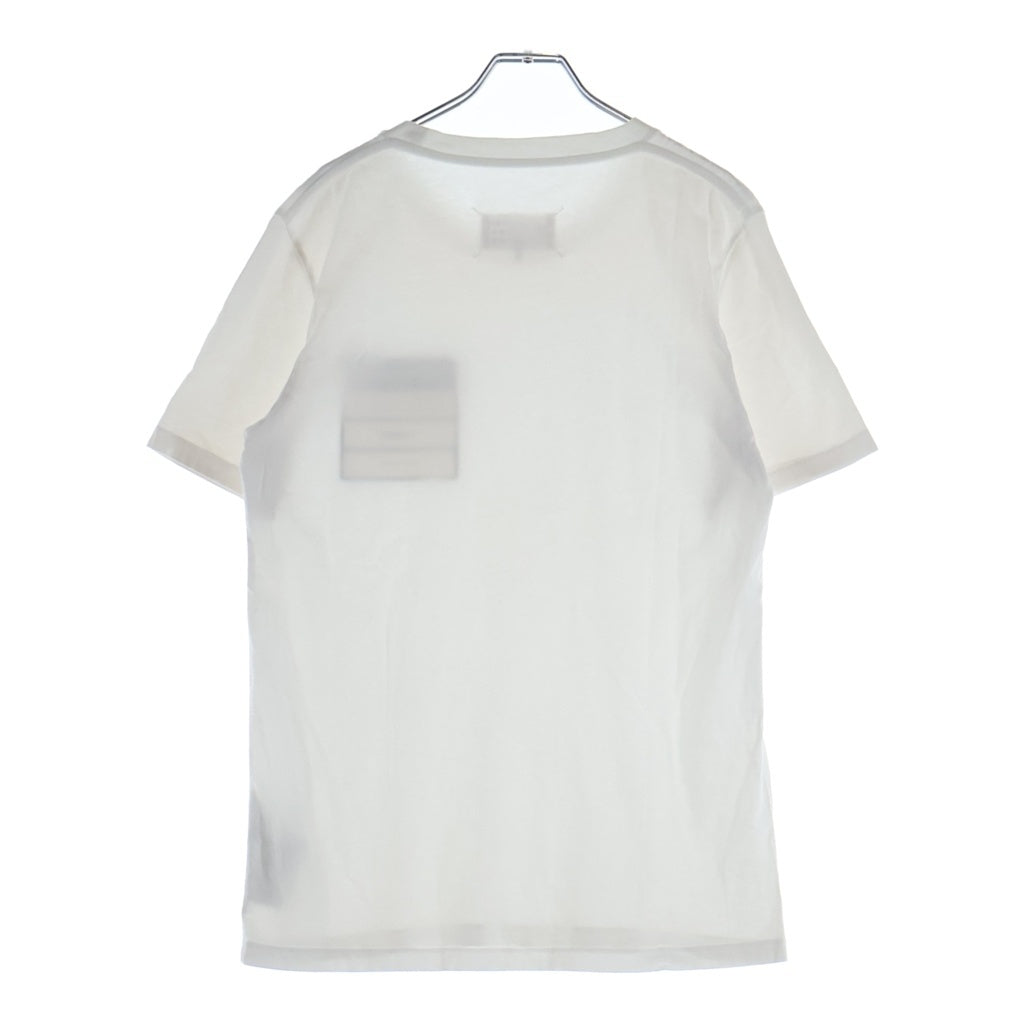 MM6 Maison Margiela(エムエムシックスメゾンマルジェラ) 19SS STEREO TYPE TEE ステレオタイプ 半袖Tシャツ カットソー コットン ホワイト S50GC0538 S22533