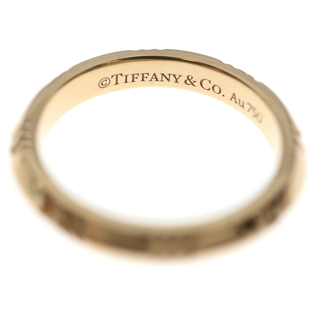 TIFFANY & Co.(ティファニー) アトラスX リング ピンクゴールド Au750PG #9.5 レディース