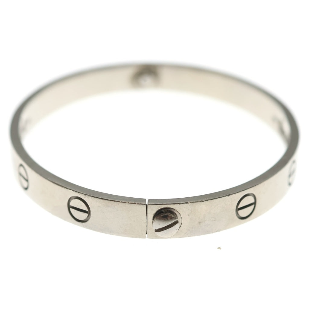 Cartier(カルティエ) ラブブレスレット バングル Au750 K18WG ホワイトゴールド