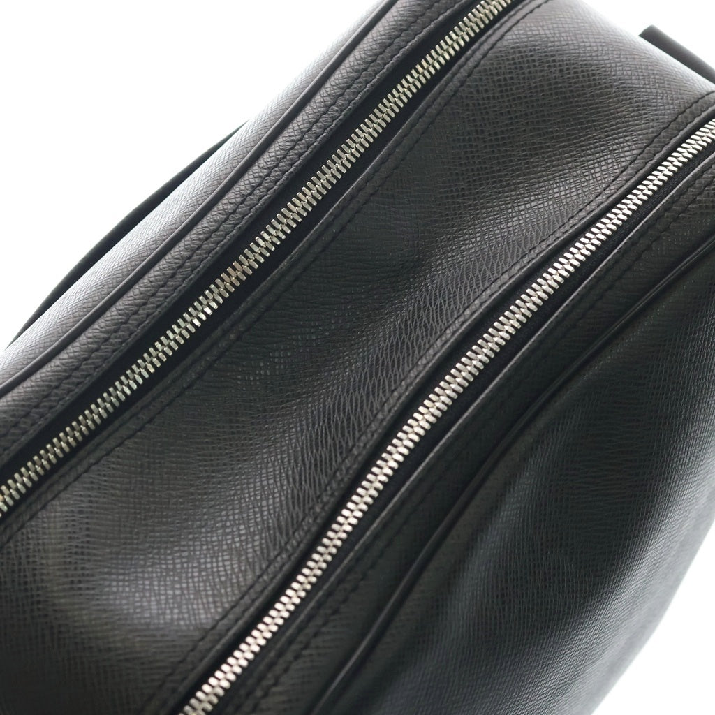 LOUIS VUITTON(ルイヴィトン) リポーターPM タイガ ショルダーバッグ ブラック レザー M30152 シルバー金具 レディース