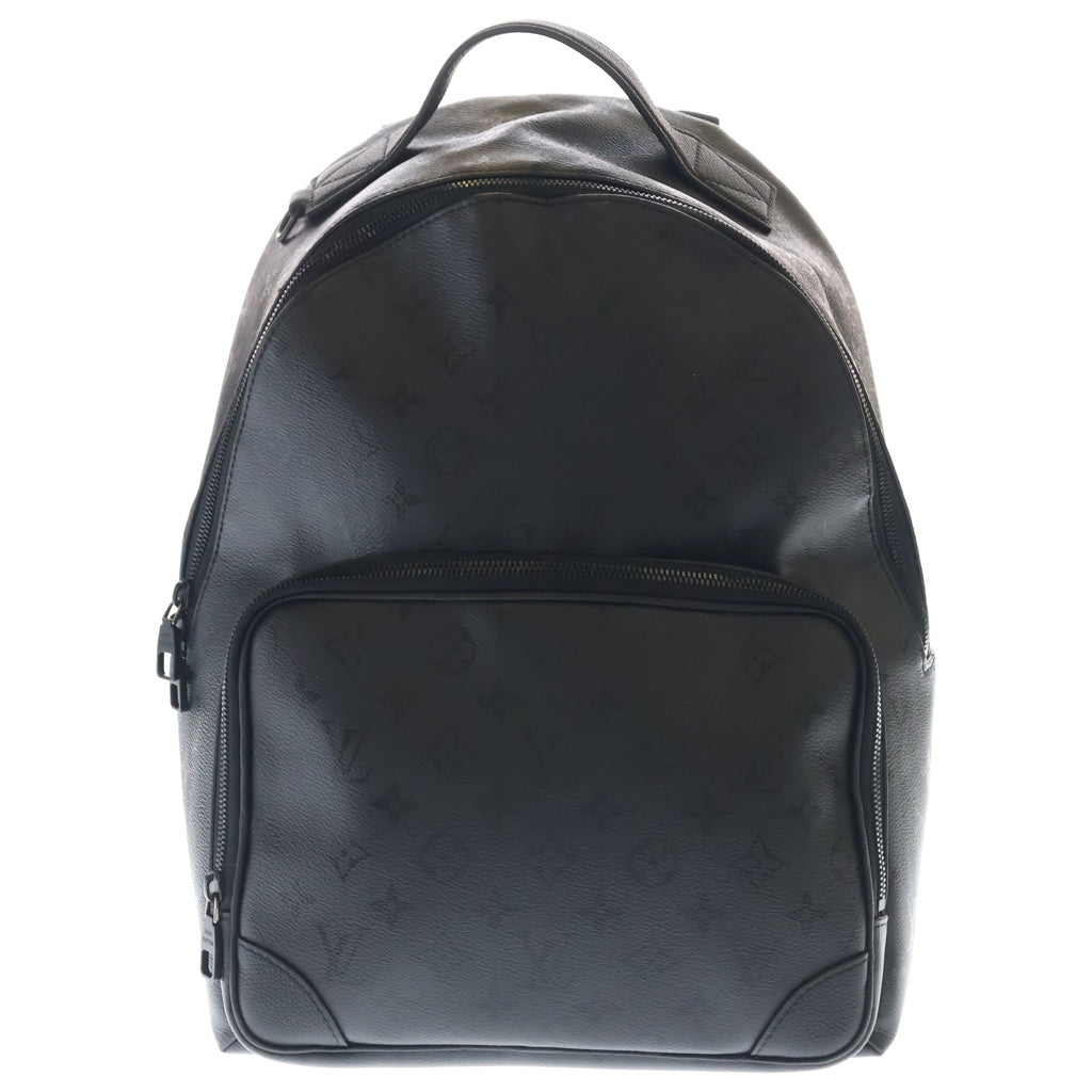 LOUIS VUITTON(ルイヴィトン) モノグラム ミッドナイト バックパック リュックサック ブラック レザー×PVC M26765 ブラック金具