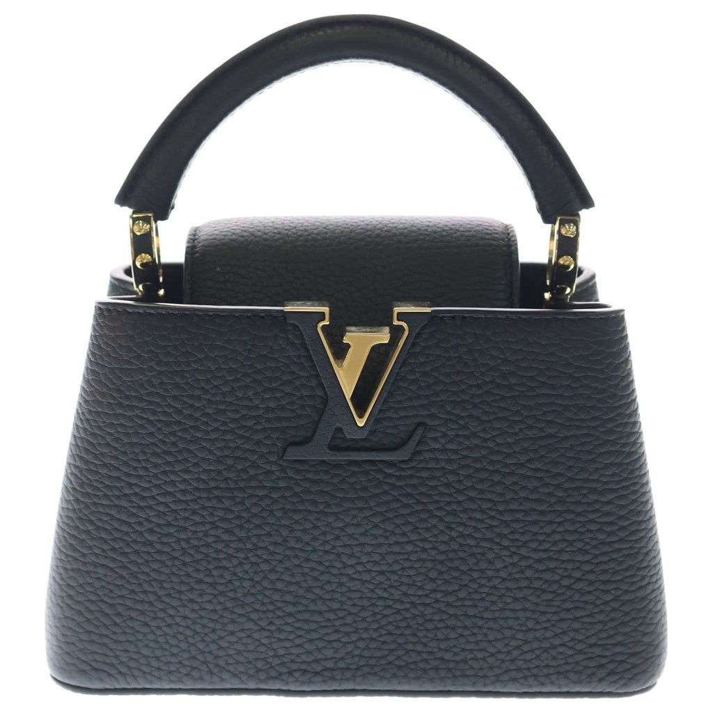 LOUIS VUITTON(ルイヴィトン) カプシーヌMINI ハンドバック 2way ショルダーバック トリヨンレザー ブラック M24729 レディース