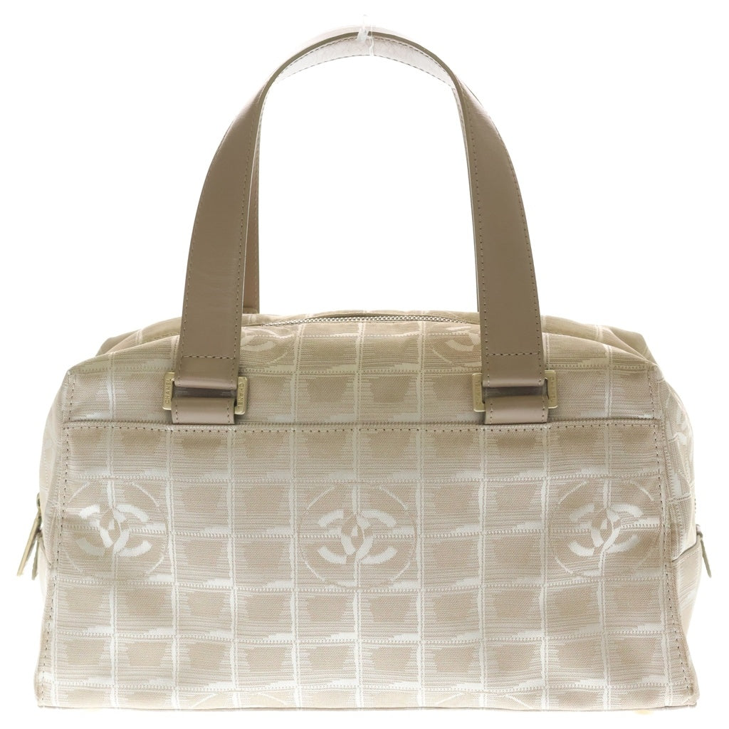 CHANEL(シャネル) ニュートラベルライン ナイロン ミニ ボストンバッグ ハンドバッグ ベージュ レディース