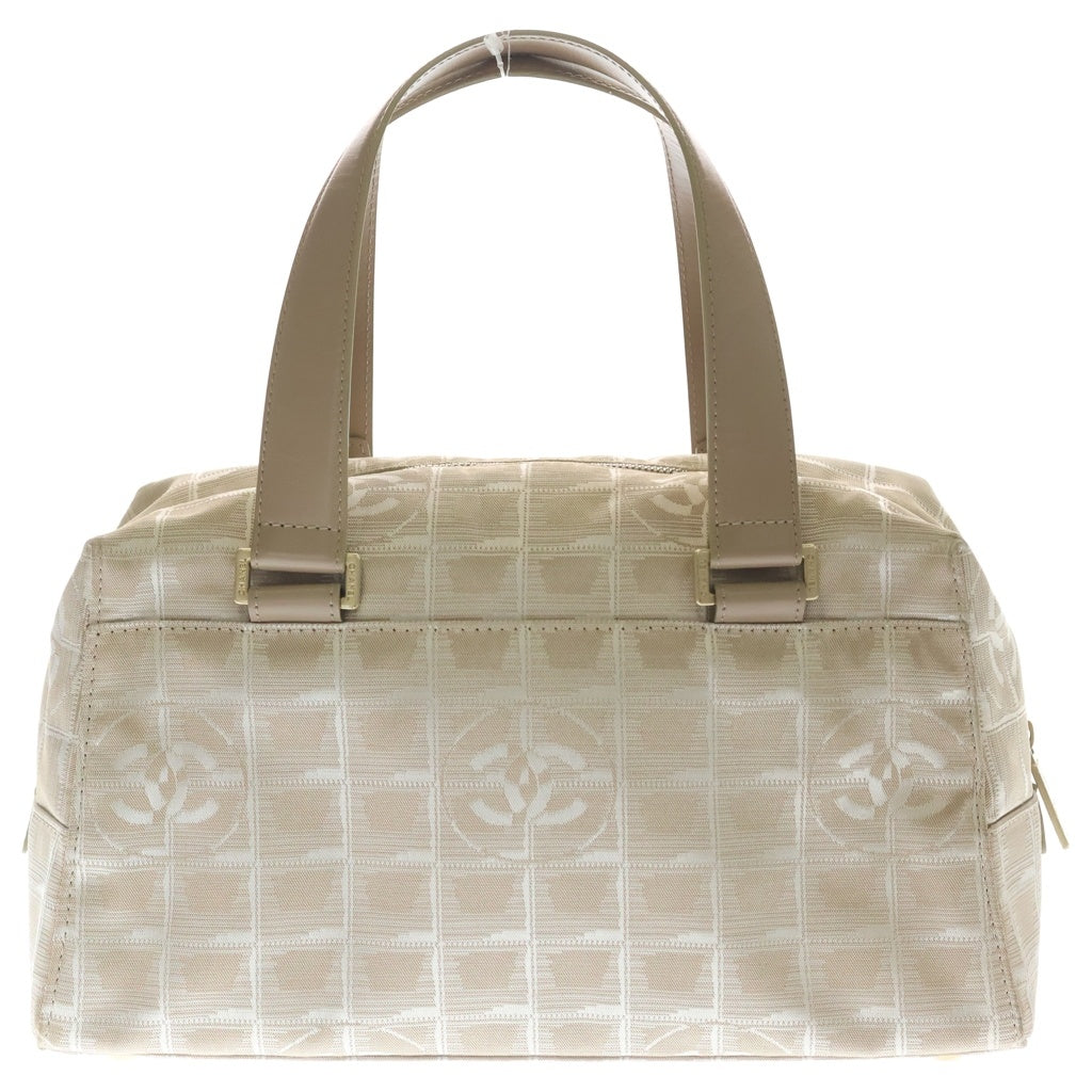 CHANEL(シャネル) ニュートラベルライン ナイロン ミニ ボストンバッグ ハンドバッグ ベージュ レディース