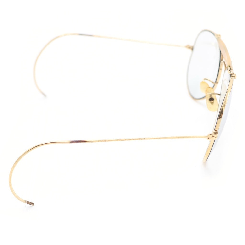Ray Ban(レイバン) シューター ツーブリッジ ティアドロップフレーム カラーレンズ サングラス メガネ 眼鏡 アイウェア ゴールド