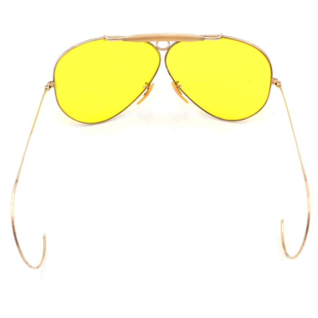 Ray Ban(レイバン) シューター カリクロームレンズ ボシュロム ティアドロップフレーム サングラス メガネ 眼鏡 アイウェア ゴールド/イエロー