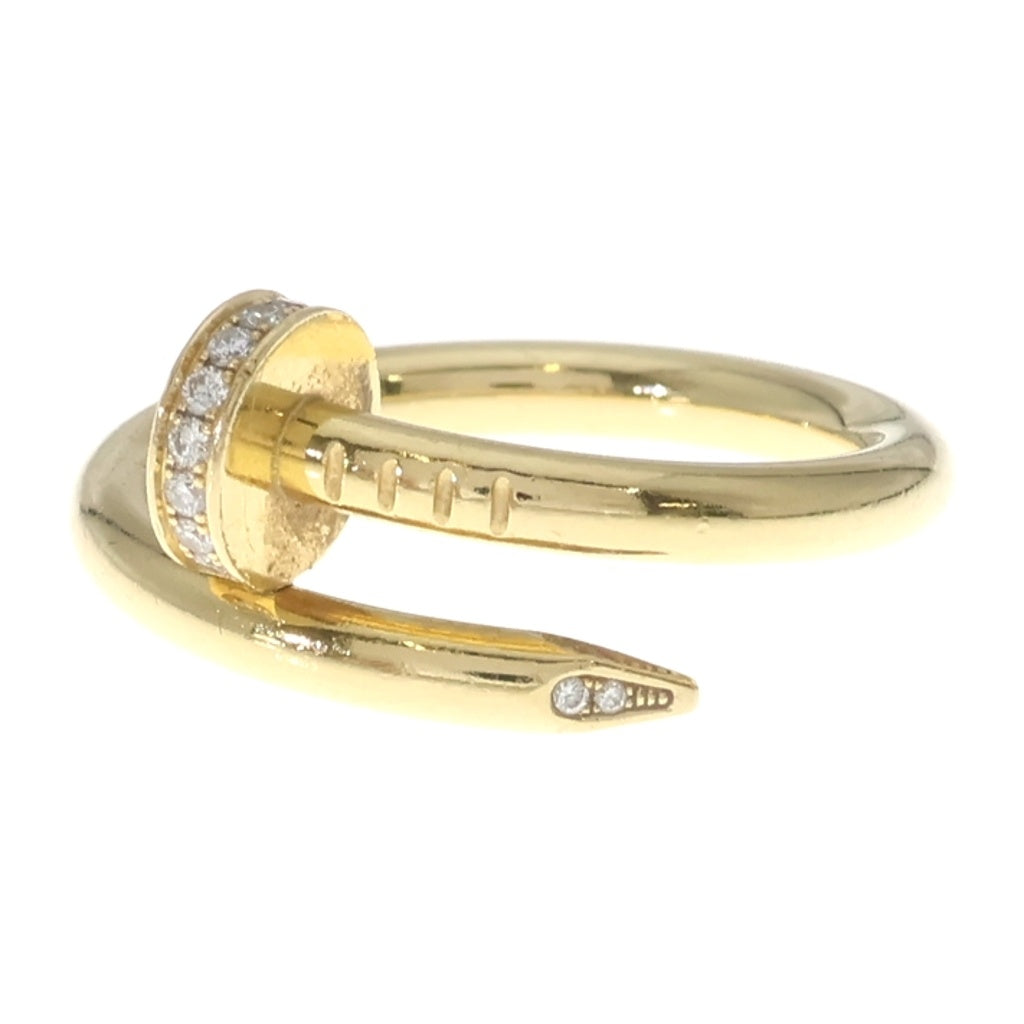 Cartier(カルティエ) ジュストアンクル ダイヤリング イエローゴールド Au750YG #55