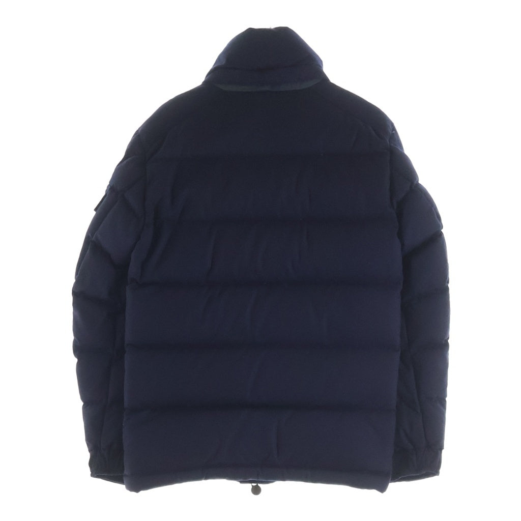 MONCLER(モンクレール) ウール ジップアップ ダウンジャケット #00 ネイビー C20914033805