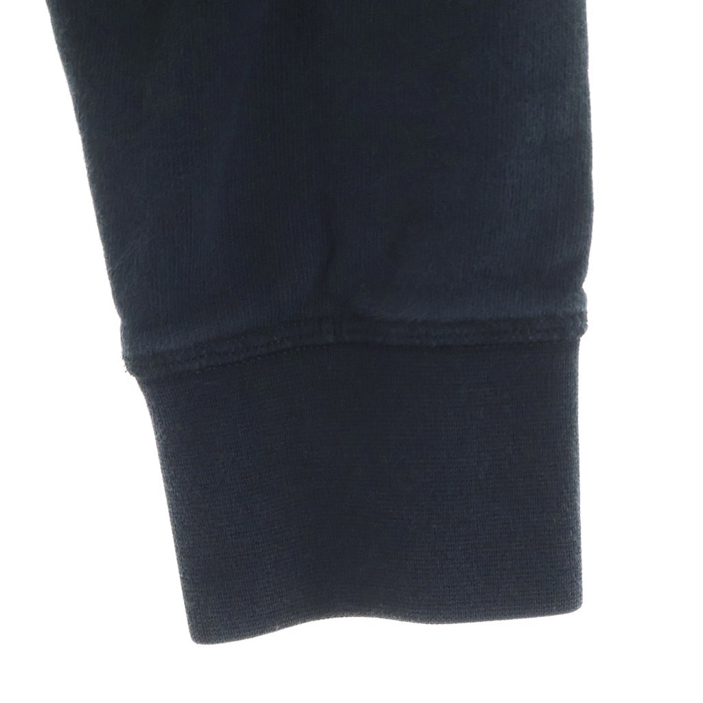 RAF SIMONS(ラフシモンズ) ロゴプリント コットン スウェットパーカー フーディ #M ブラック