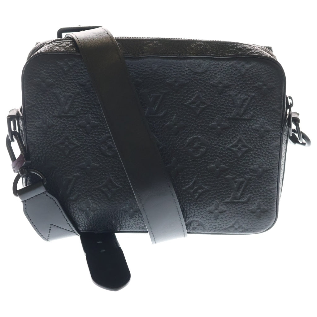 LOUIS VUITTON(ルイヴィトン) スティーマー メッセンジャー モノグラムトリヨン レザー ショルダーバッグ ブラック M57307 レディース