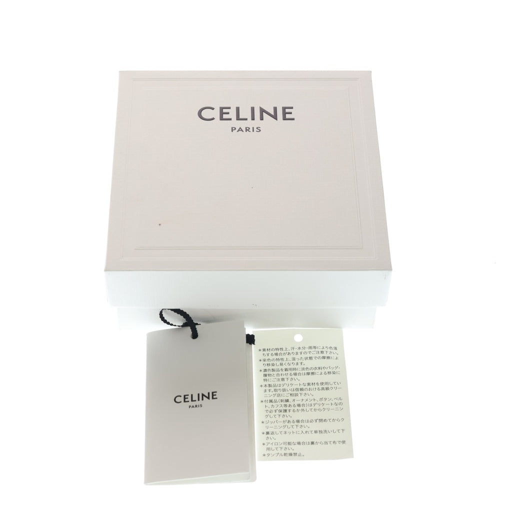 CELINE(セリーヌ) トリオンフ ミニ ラミネート スパンコール ショルダーバッグ ゴールド レザー ゴールド金具 レディース