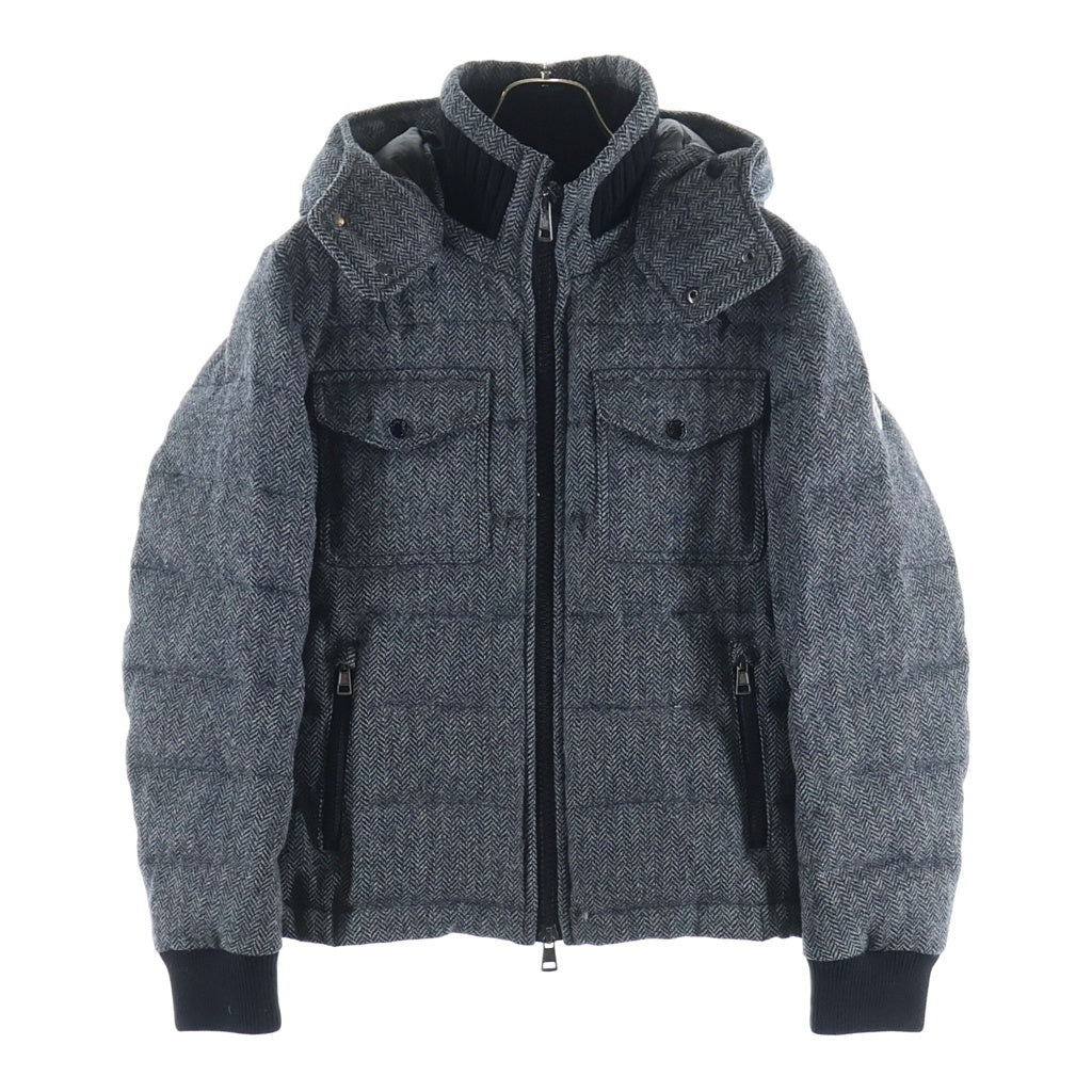 MONCLER(モンクレール) ツイードダウンジャケット グレー #0 220914192700