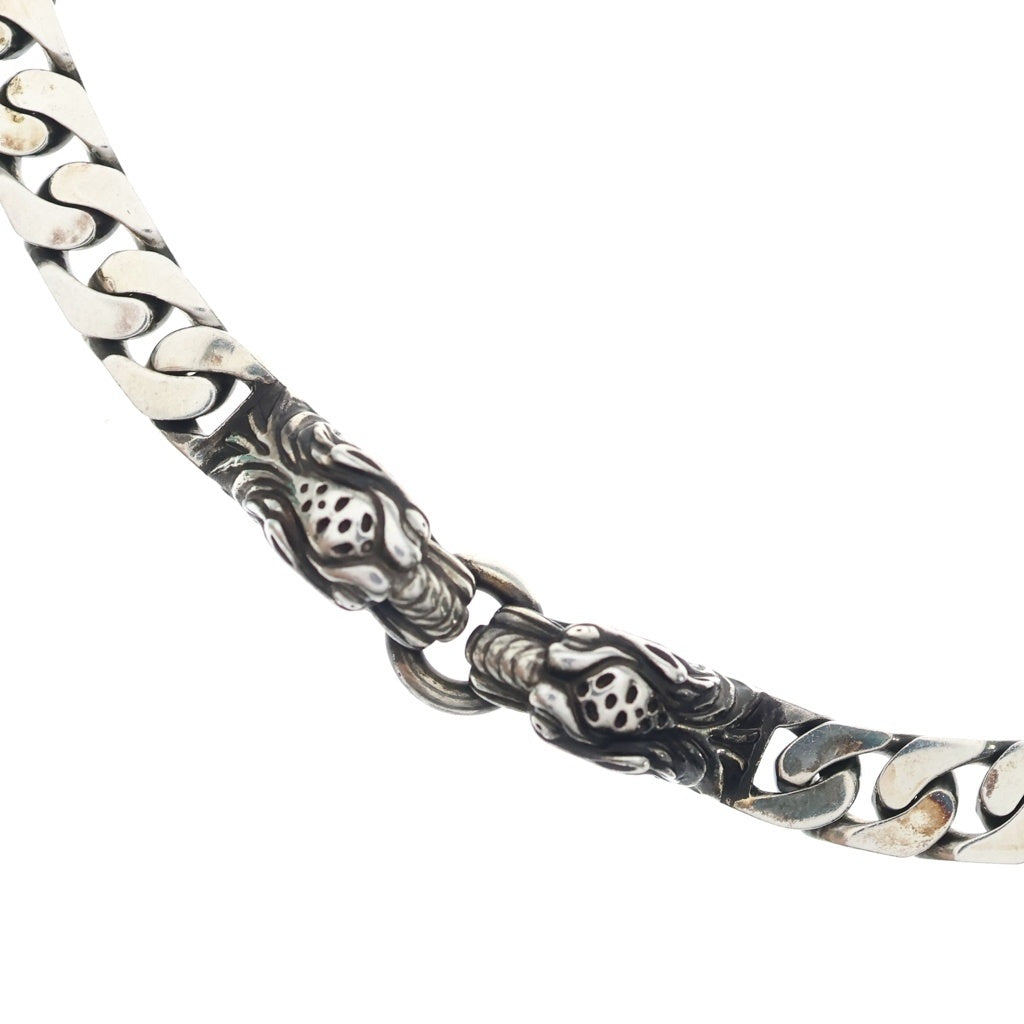 GUCCI(グッチ) タイガーヘッド チェーン ネックレス SV925 627286 レディース
