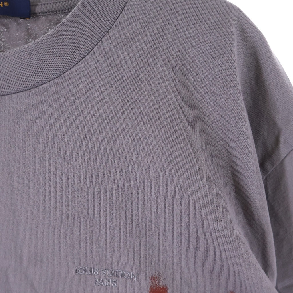 LOUIS VUITTON(ルイヴィトン) グラフィカル半袖Tシャツ カットソー パープル RM262MM NPG HVY24W