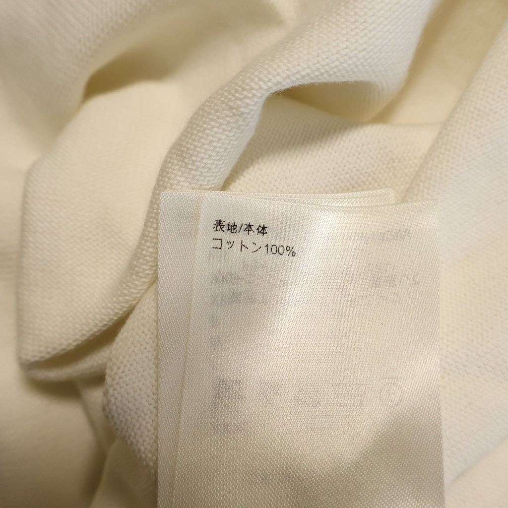 LOUIS VUITTON(ルイヴィトン) ロゴ刺繍シグネチャー ショートスリーブ 半袖ニット アイボリー RM242MQ OY8 HNN42W
