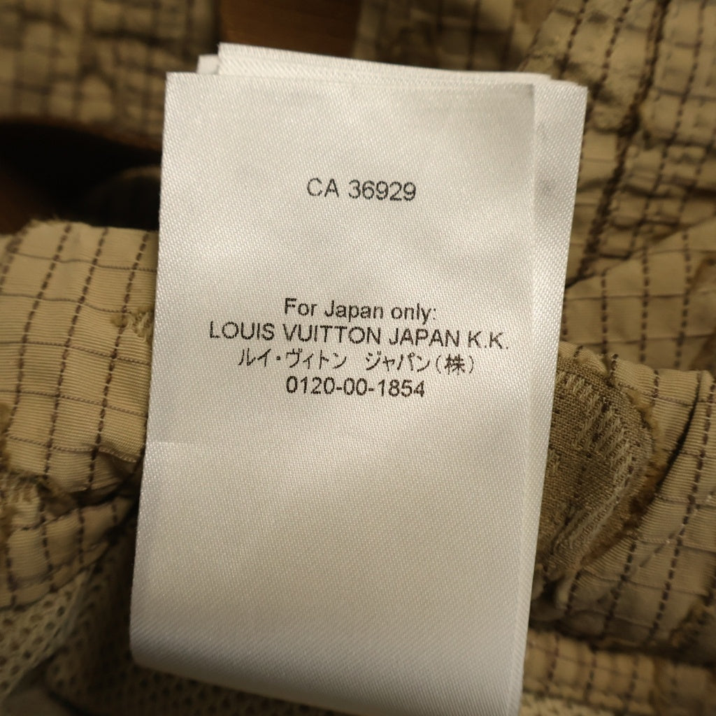 LOUIS VUITTON(ルイヴィトン) モノグラム リップストップ ショーツ ハーフパンツ ブラウンベージュ RM262MM 822 HVP03W