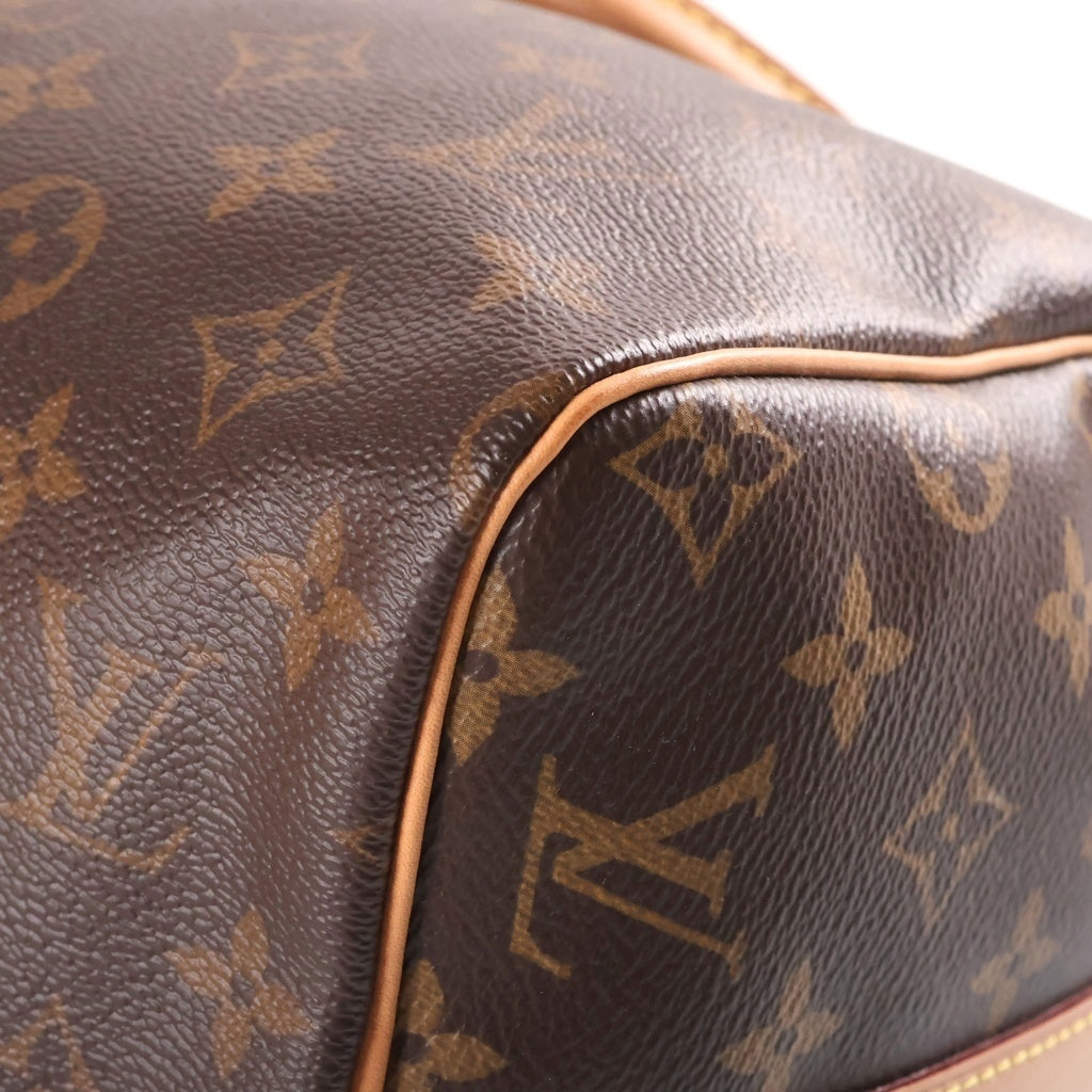 LOUIS VUITTON(ルイヴィトン) モノグラム キーポルバンドリエール30 2WAYハンドバッグ ショルダーバッグ ブラウン レザー×PVC M41112 ゴールド金具 レディース