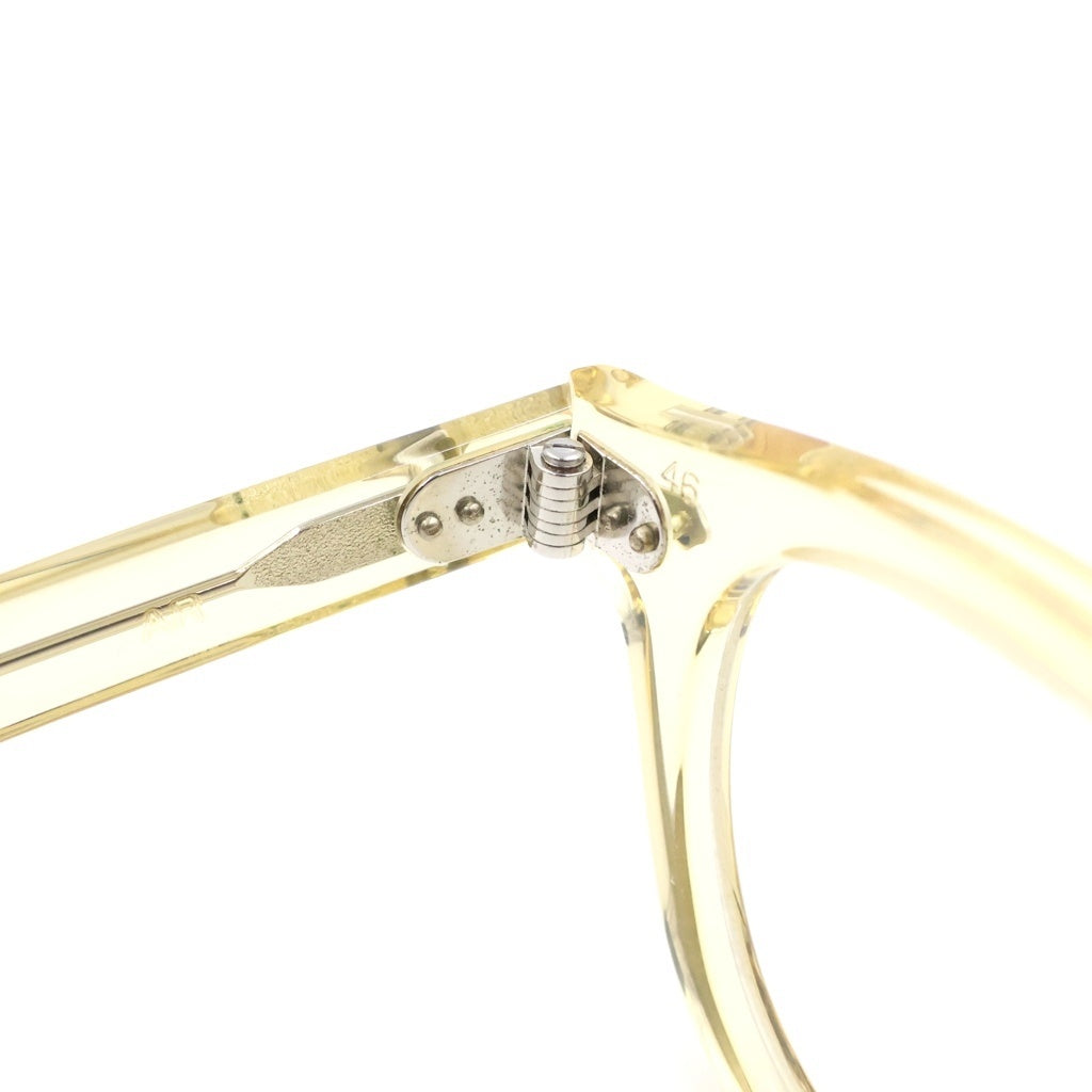 JULIUS TART OPTICAL(ジュリアス タートオプティカル) AR ARNEL復刻 メガネ 眼鏡 クリアフレーム ゴールド系 PL-002R