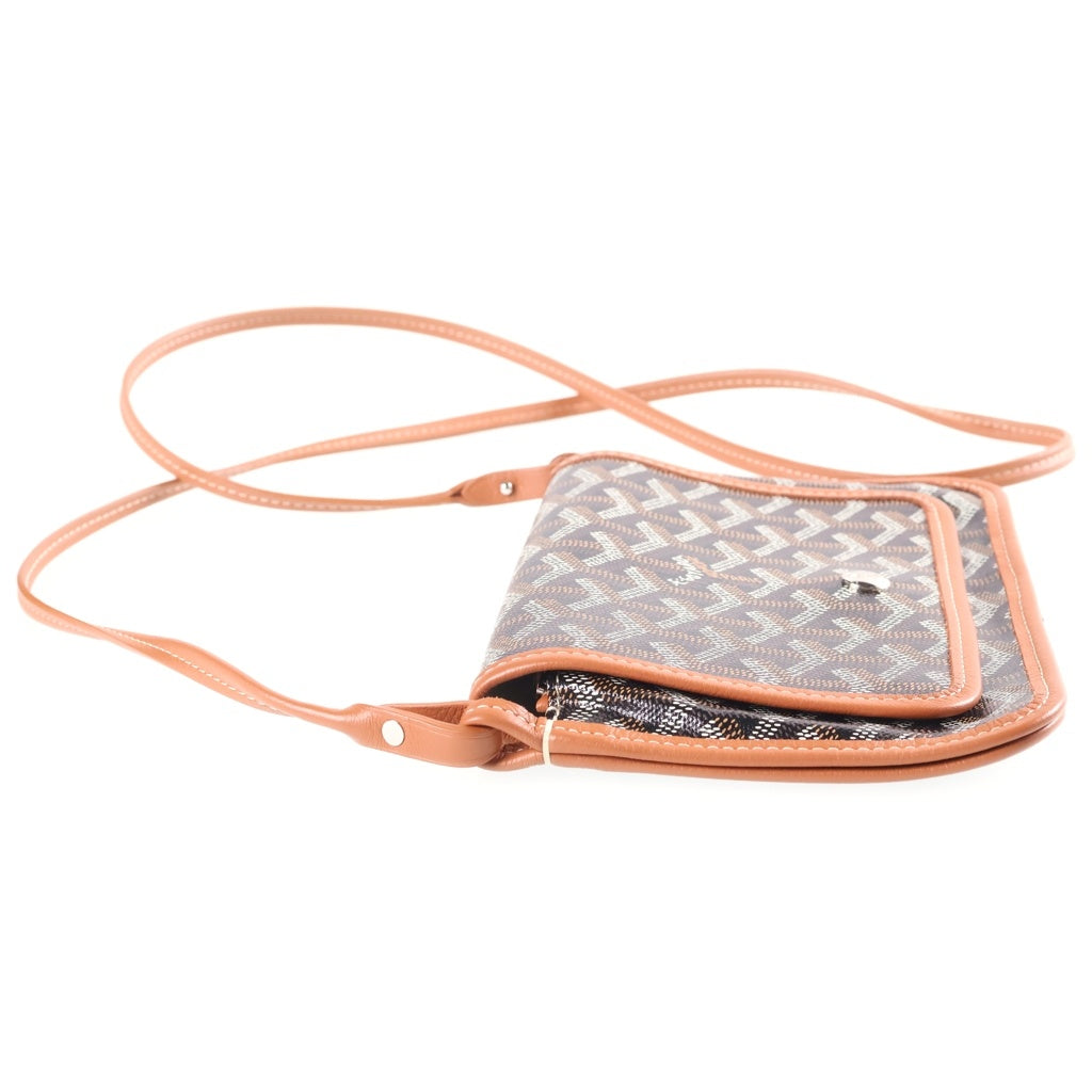GOYARD(ゴヤール) プリュメ ショルダーバッグ ミニバッグ レザー シルバー金具 レディース