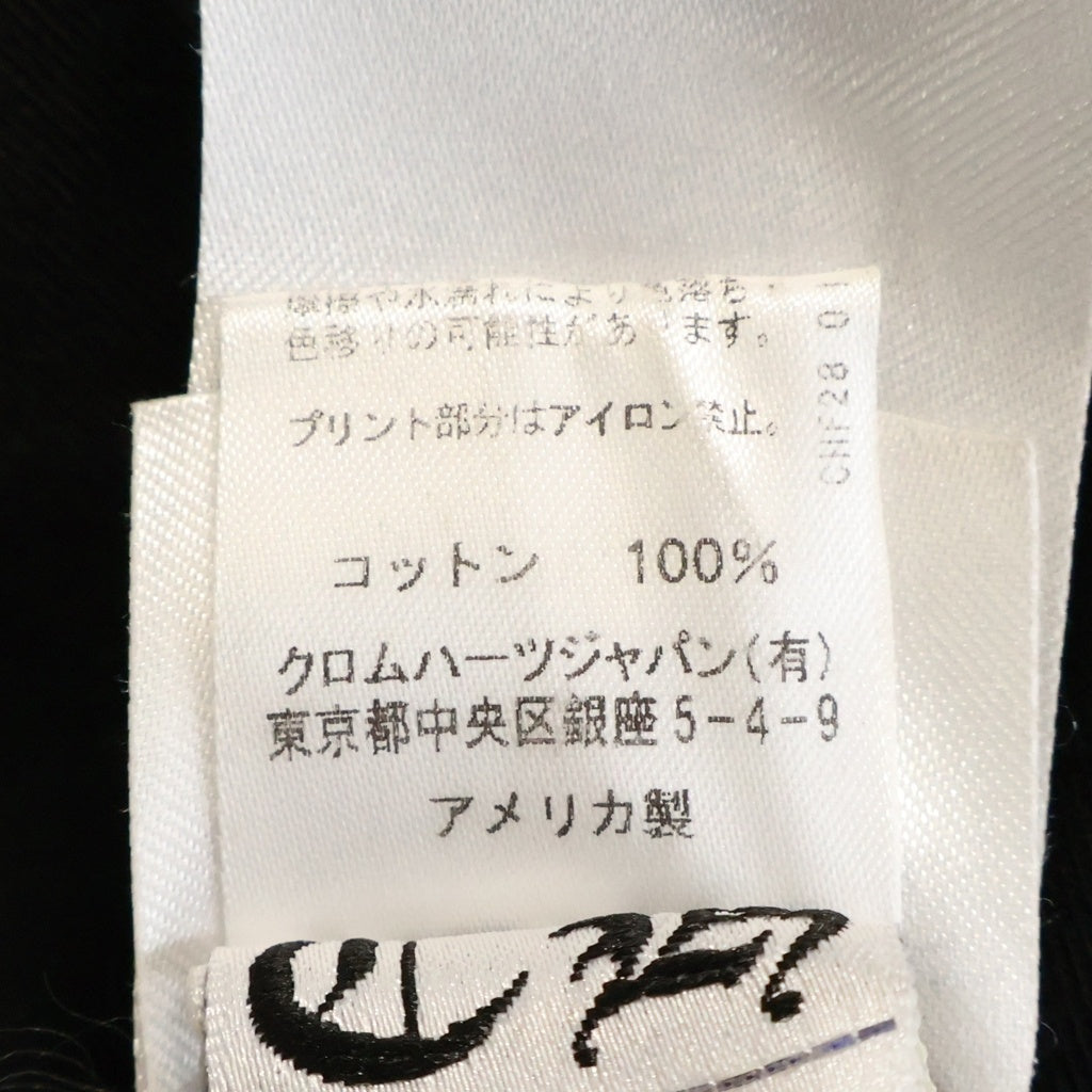 CHROME HEARTS(クロムハーツ) 東京限定スクロールラベルポケットTシャツ カットソー ブラック