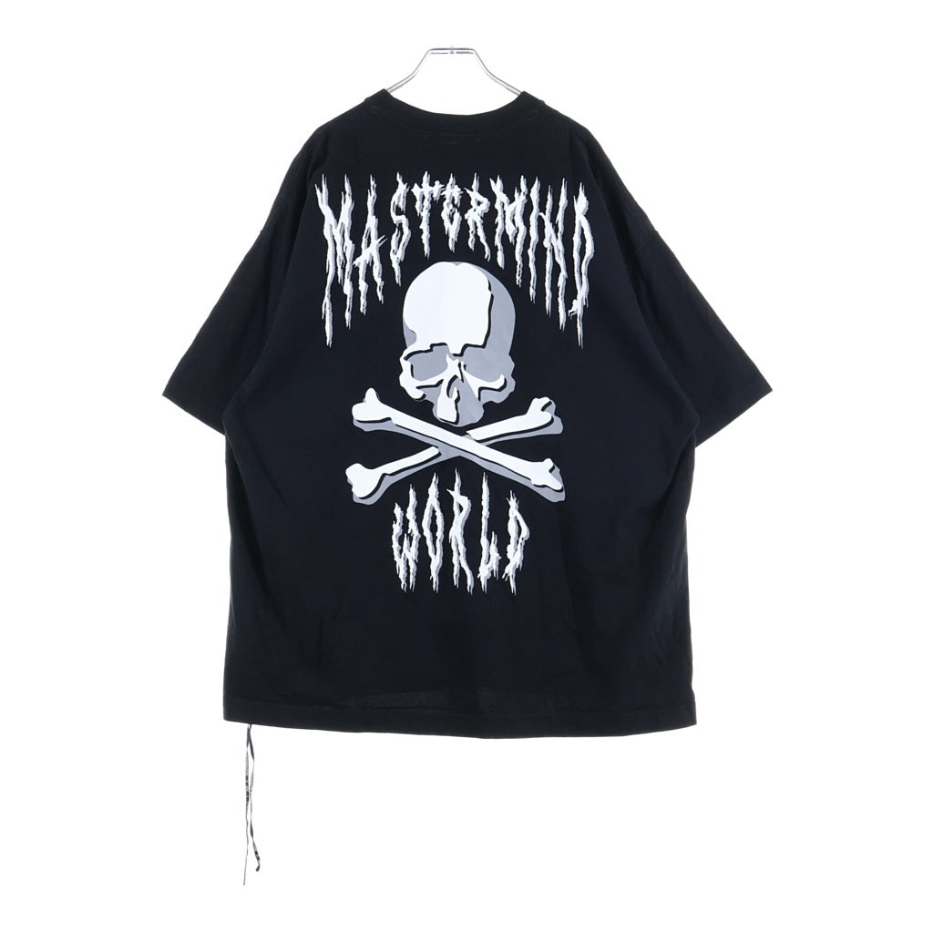 mastermind JAPAN(マスターマインドジャパン) MW デスメタル プリント 半袖Tシャツ カットソー ブラック