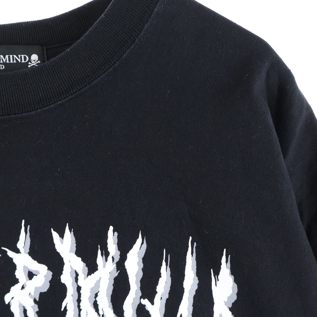 mastermind JAPAN(マスターマインドジャパン) MW デスメタル プリント 半袖Tシャツ カットソー ブラック