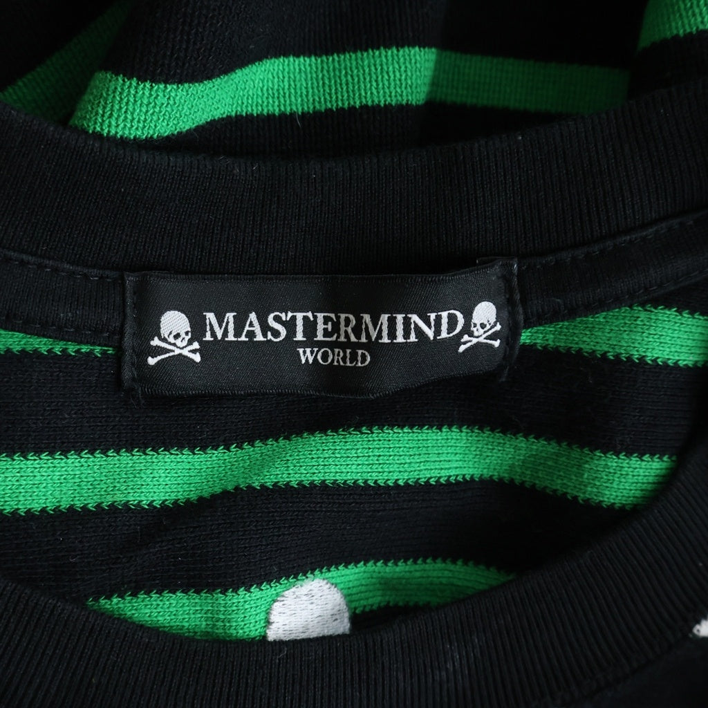 mastermind JAPAN(マスターマインドジャパン) MW BOXY RASCHEL MULTI STRIPE LS ボーダー ロングTシャツ 長袖 マルチカラー