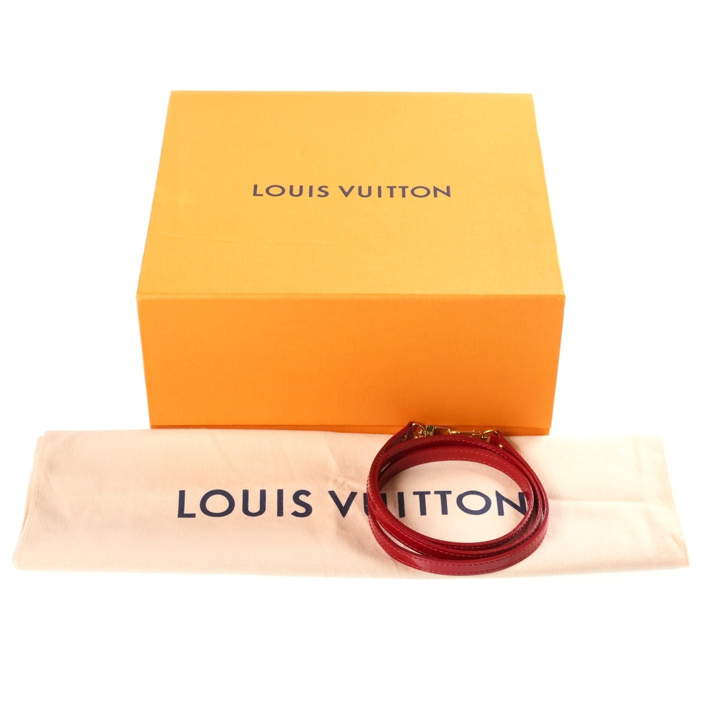 LOUIS VUITTON(ルイヴィトン) モノグラム ヴェルニ アルマBB ハンドバッグ ショルダーバッグ 2WAY レッド エナメル M91771 レディース
