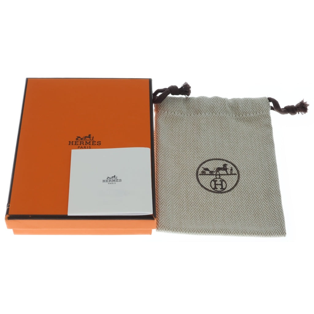 HERMES(エルメス) ミニマイヨンPM シェーヌダンクル ネックレス ペンダント チェーン ベージュ×ピンクゴールド GP レディース