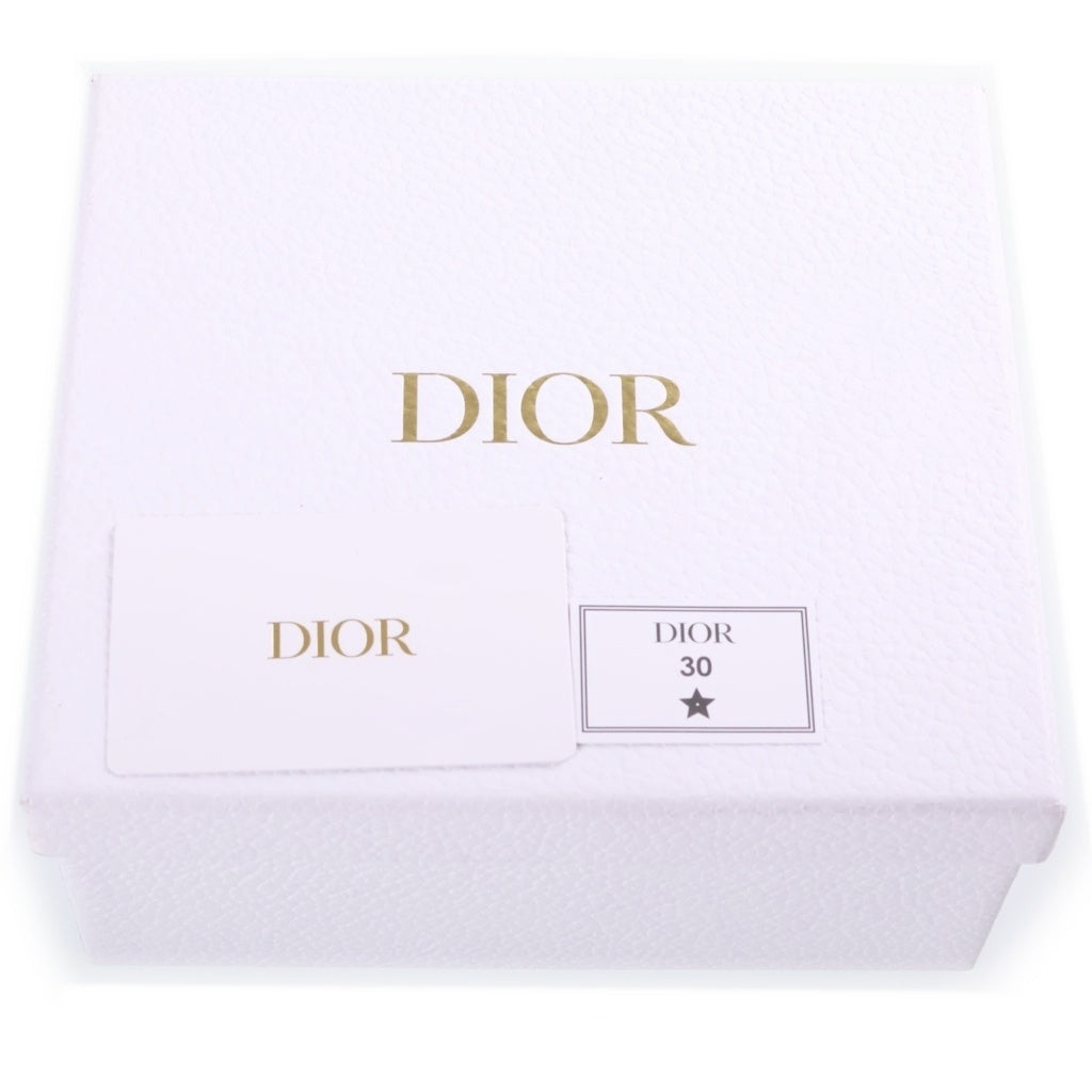 Christian Dior(クリスチャンディオール) Caro Dahlia ウォレット コンパクト 2つ折り財布 カナージュ ベージュ レディース