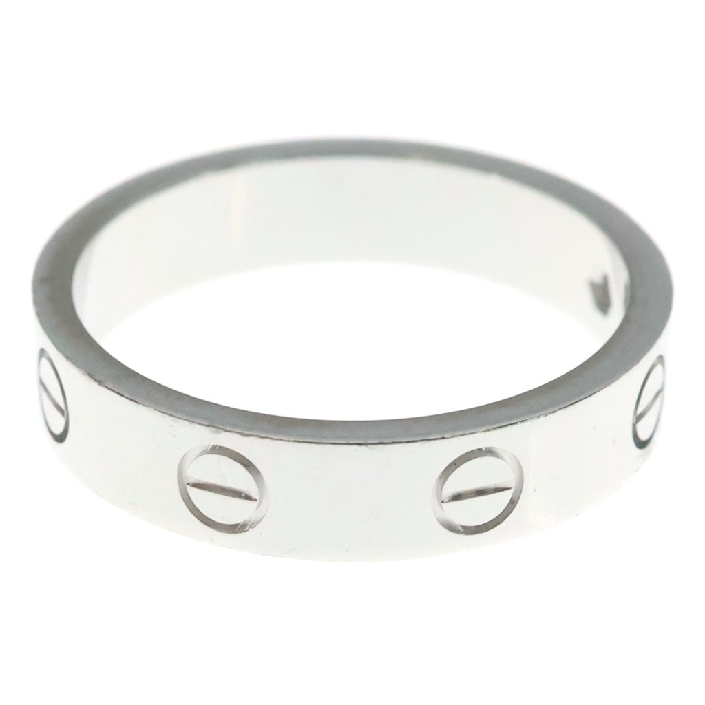 Cartier(カルティエ) ミニラブ 1PDダイヤ リング ホワイトゴールド Au750WG #52