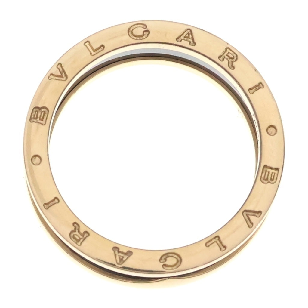 BVLGARI(ブルガリ) ビーゼロワン リング ピンクゴールド×ブラック Au750PG/CE #64