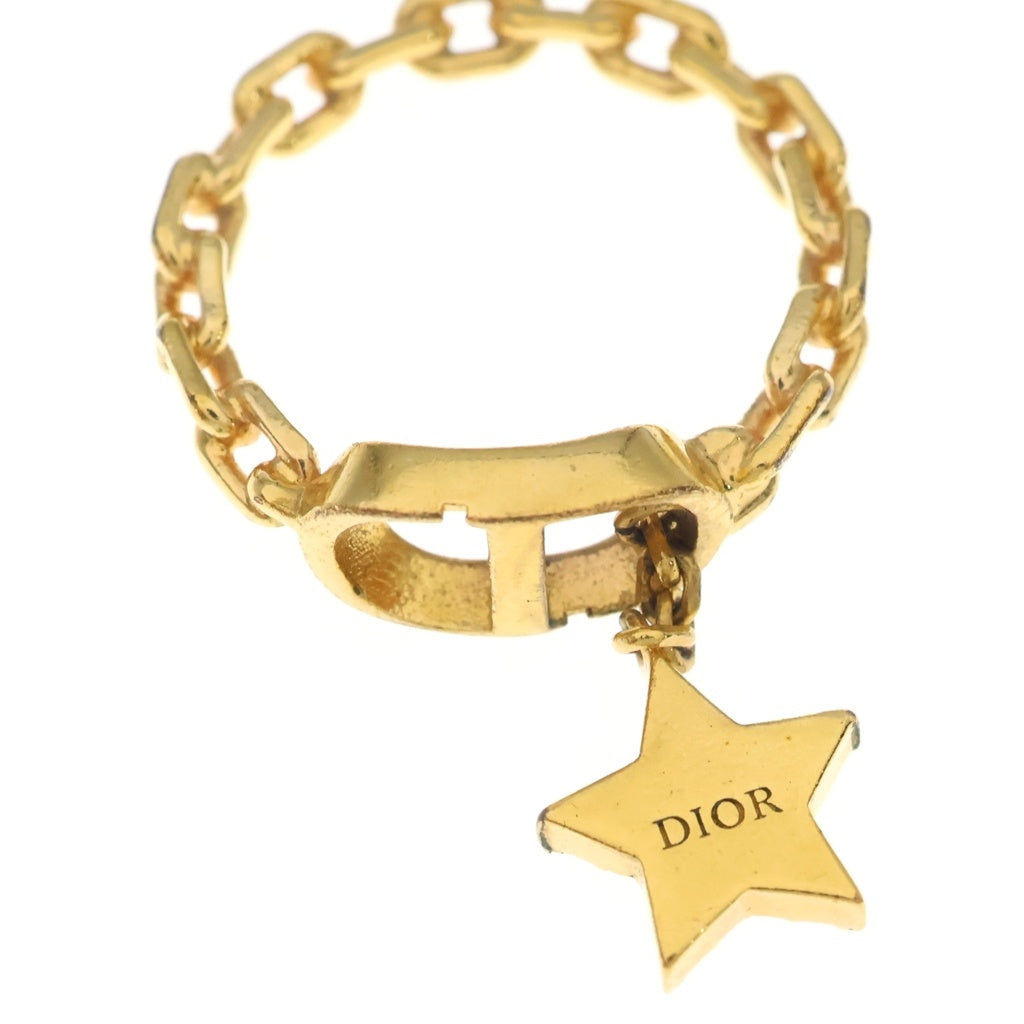 DIOR(ディオール) PETIT CD スター リング ゴールド GP×ラインストーン