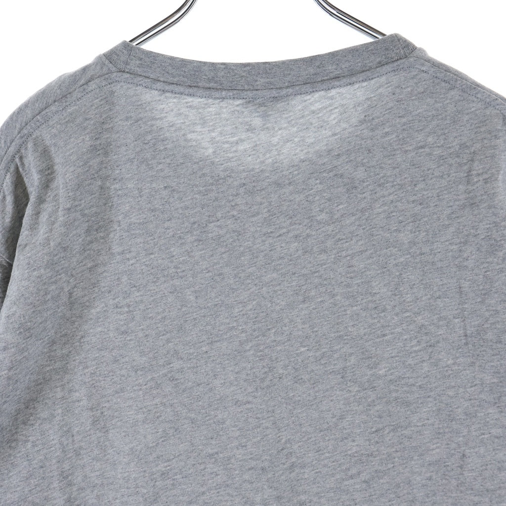 LOEWE(ロエベ) アナグラム ロゴ刺繍 クルーネック半袖Tシャツ カットソー グレー H526Y22X75 レディース
