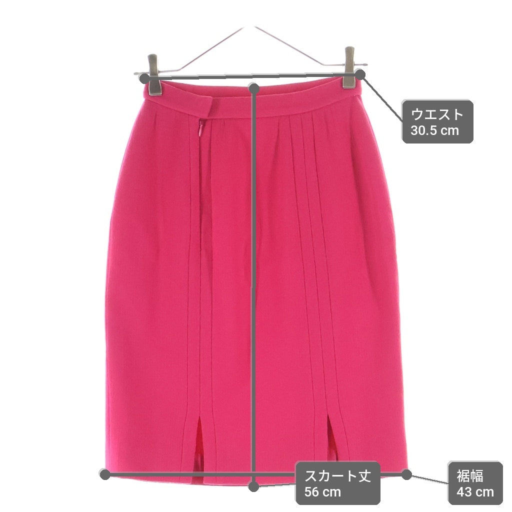 CHANEL(シャネル) スカート ピンク ウール 20901 レディース