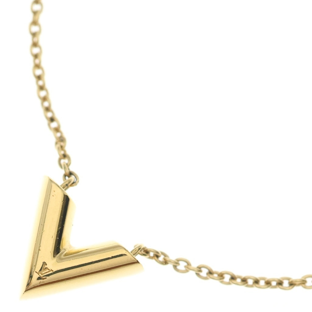 LOUIS VUITTON(ルイヴィトン) エセンシャルV ネックレス ペンダント チェーン ゴールド M00857 レディース