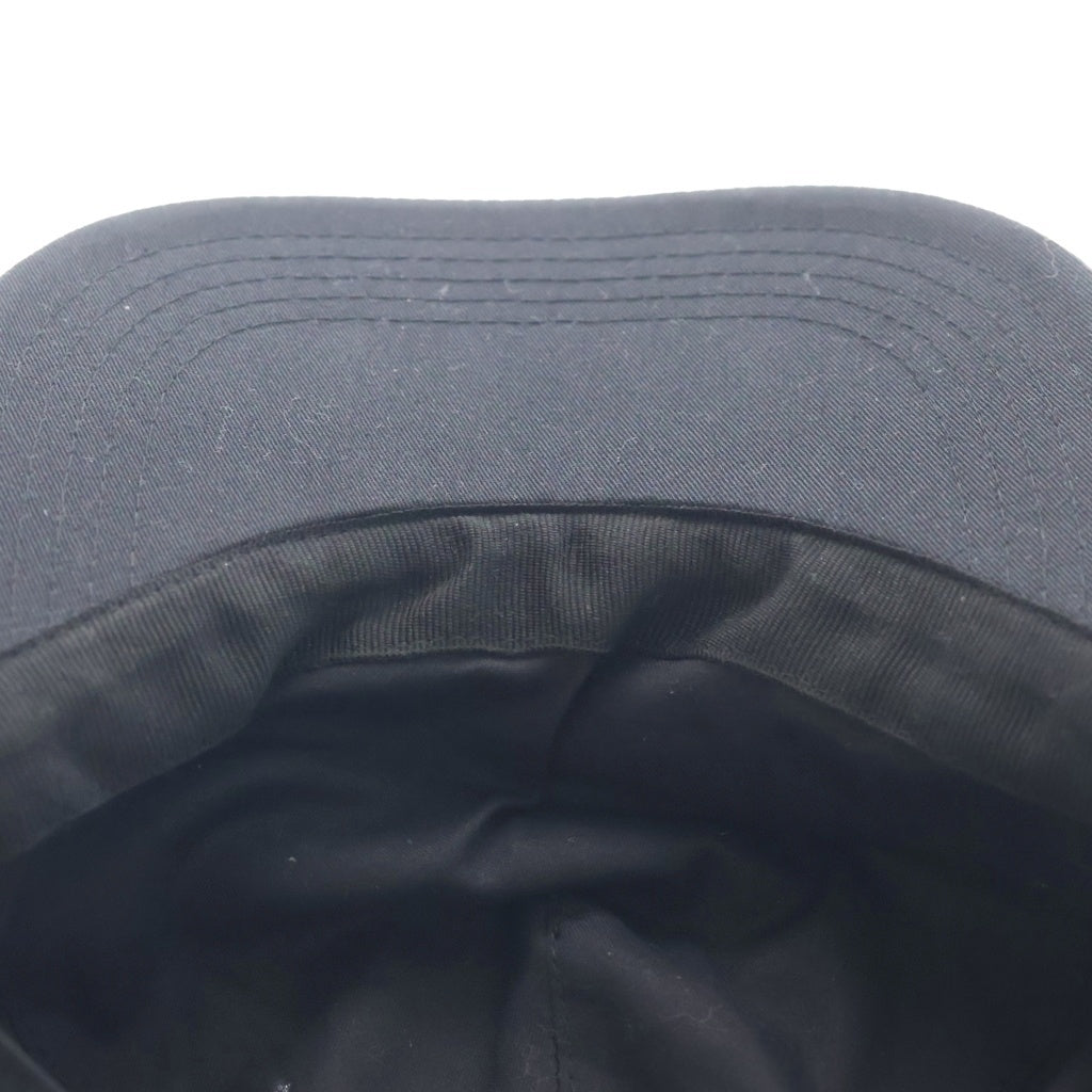 Maison Margiela(メゾンマルジェラ) MM6 キャップ ブラック コットン S52TC0037 レディース