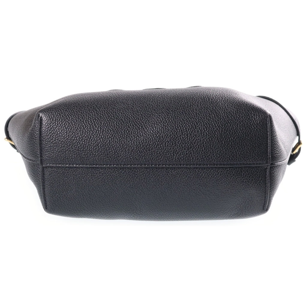 CELINE(セリーヌ) トリオンフ カバ アナイス ハンドバッグ ブラック レザー ゴールド金具 レディース