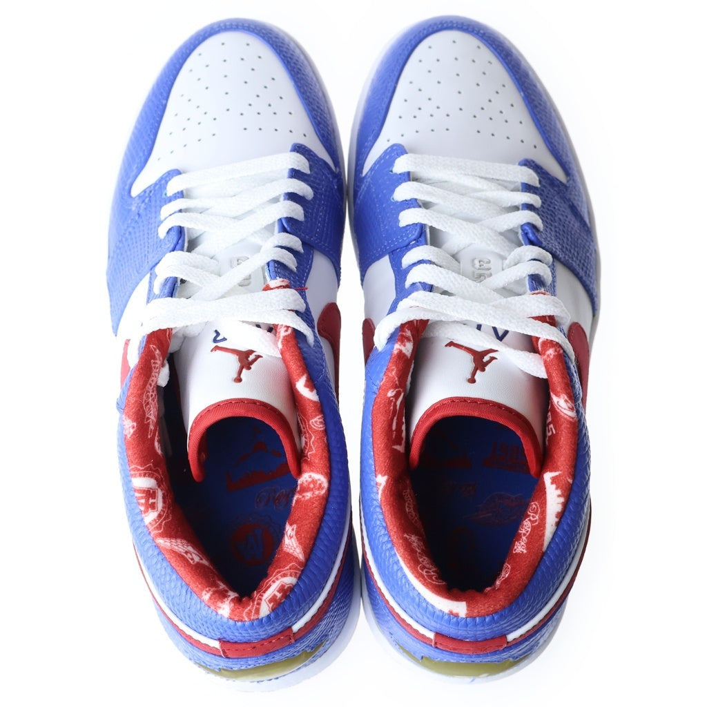 NIKE(ナイキ) 【観賞用2007年製】 エアジョーダン 1 レトロ ロー リージョナルパック ローカットスニーカー ブルー US9/27cm 309192-161