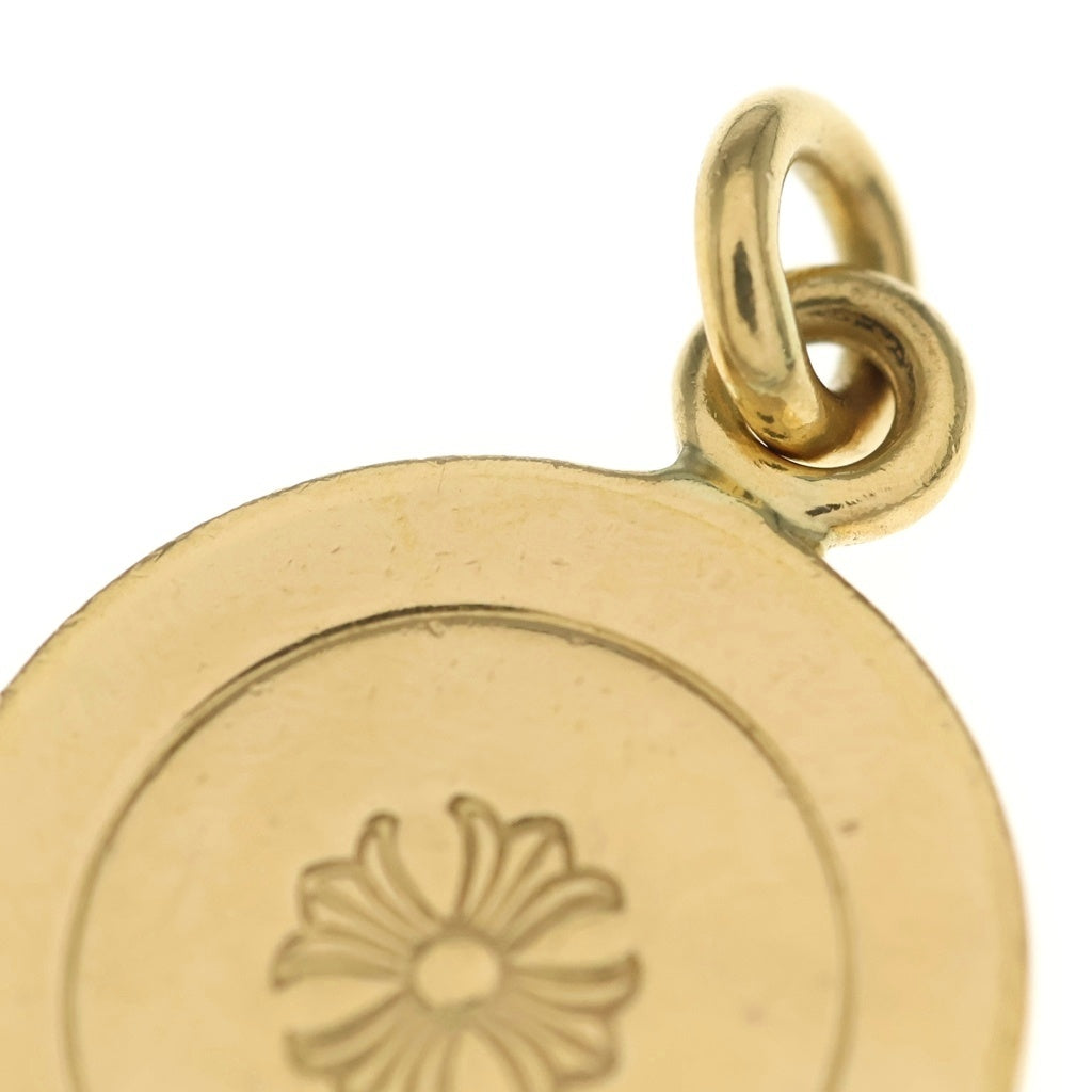 CHROME HEARTS(クロムハーツ) 22K ANGEL MEDAL 22K エンジェルメダル チャーム ネックレス トップ ゴールド