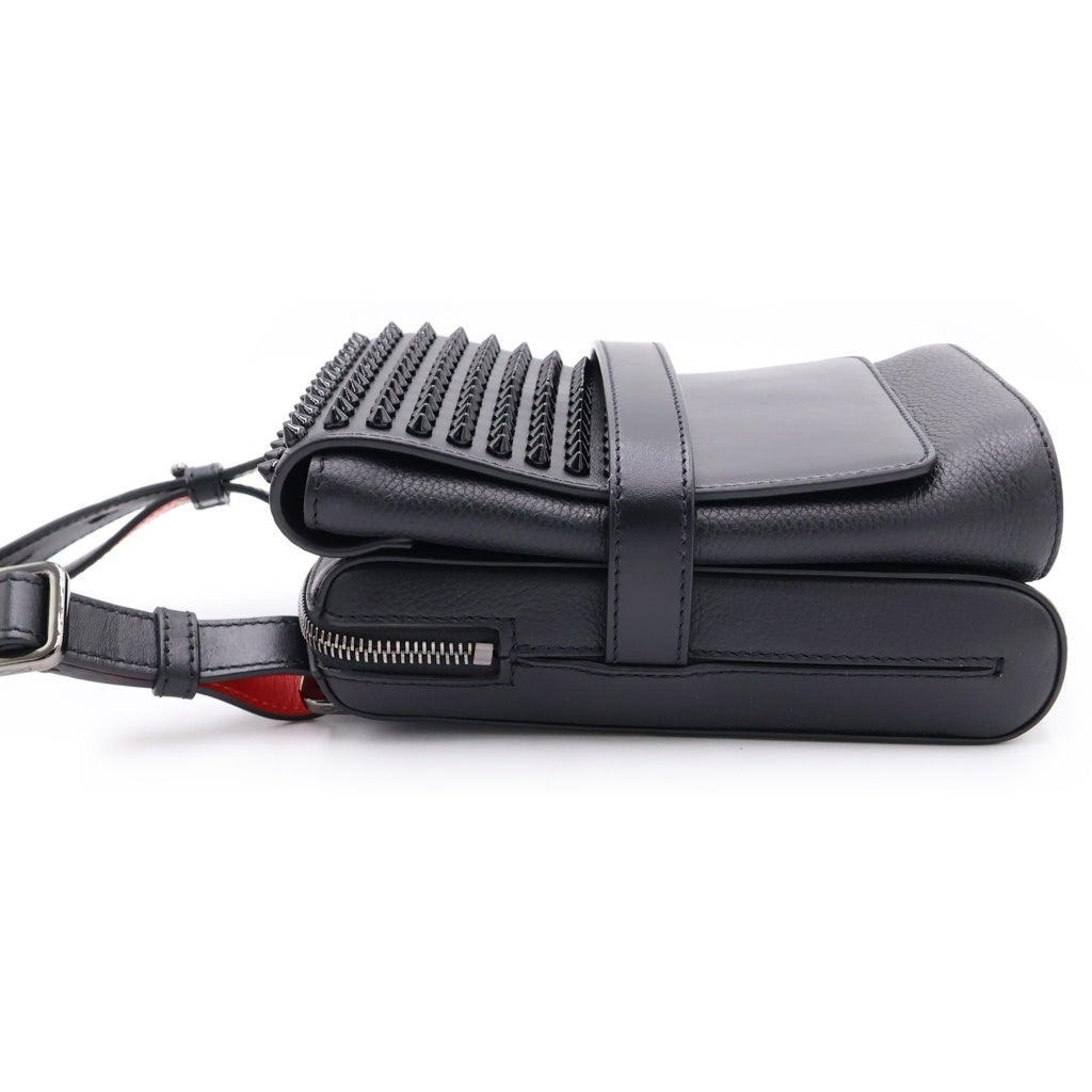 CHRISTIAN LOUBOUTIN(クリスチャンルブタン) BENECH REPORTER ベンチリポーター ショルダーバッグ ブラック レディース