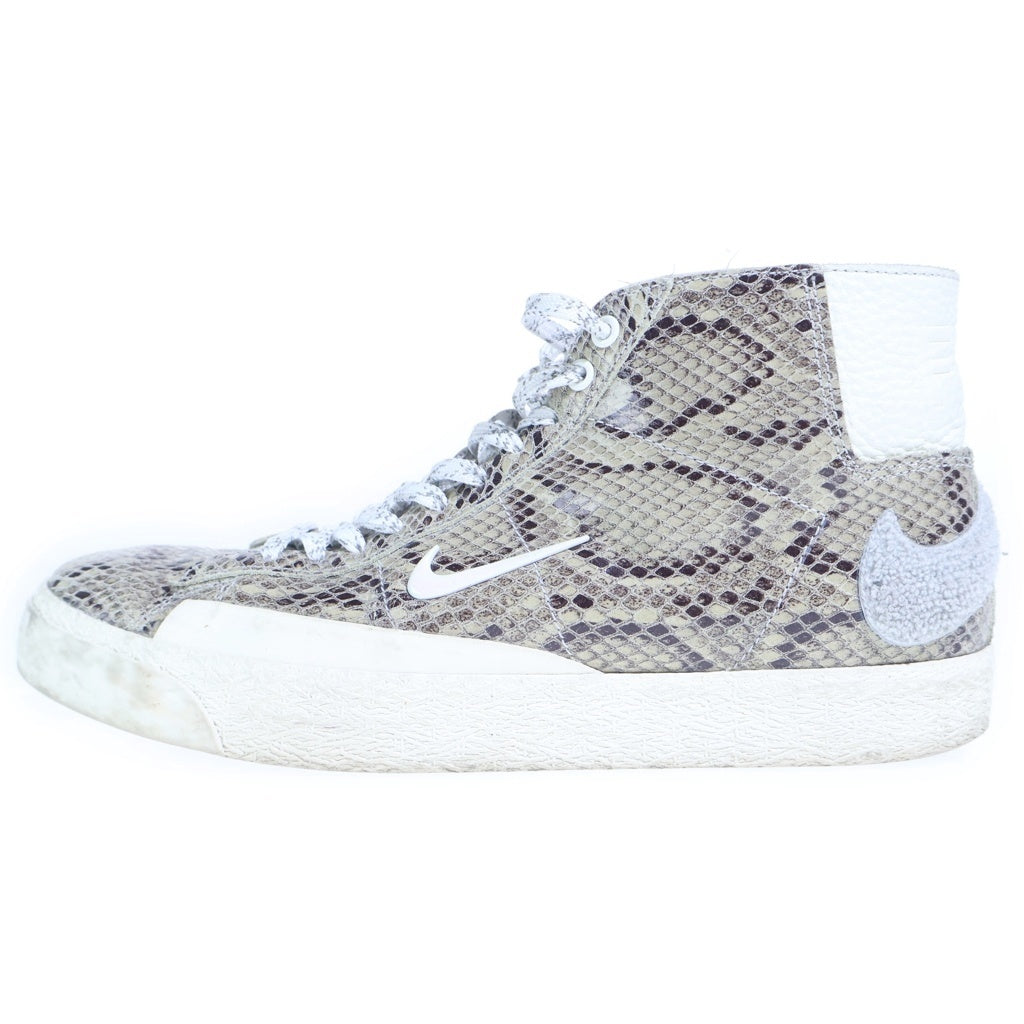 NIKE SB(ナイキエスビー) ×SOULLAND BLAZER MID QS SNAKESKIN ソウルランド ブレーザー スネークスキン ミッドカットスニーカー ベージュ US9/27cm CN4540-001