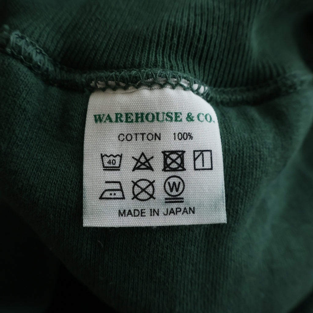 WAREHOUSE(ウェアハウス) JOHN GLUCKOW FRONT POCKET SWEATPARKA ジョングラッコー フロント ポケット スウエットパーカー グリーン