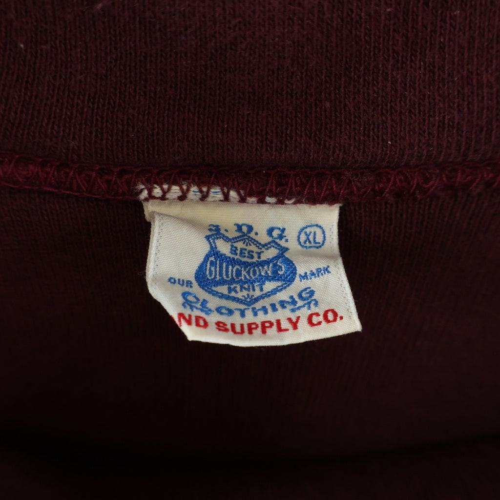 WAREHOUSE(ウェアハウス) JOHN GLUCKOW THE KNOCKOUT SWEATPARKA ジョングラッコー ザ ノックアウト スウエットパーカー レッド