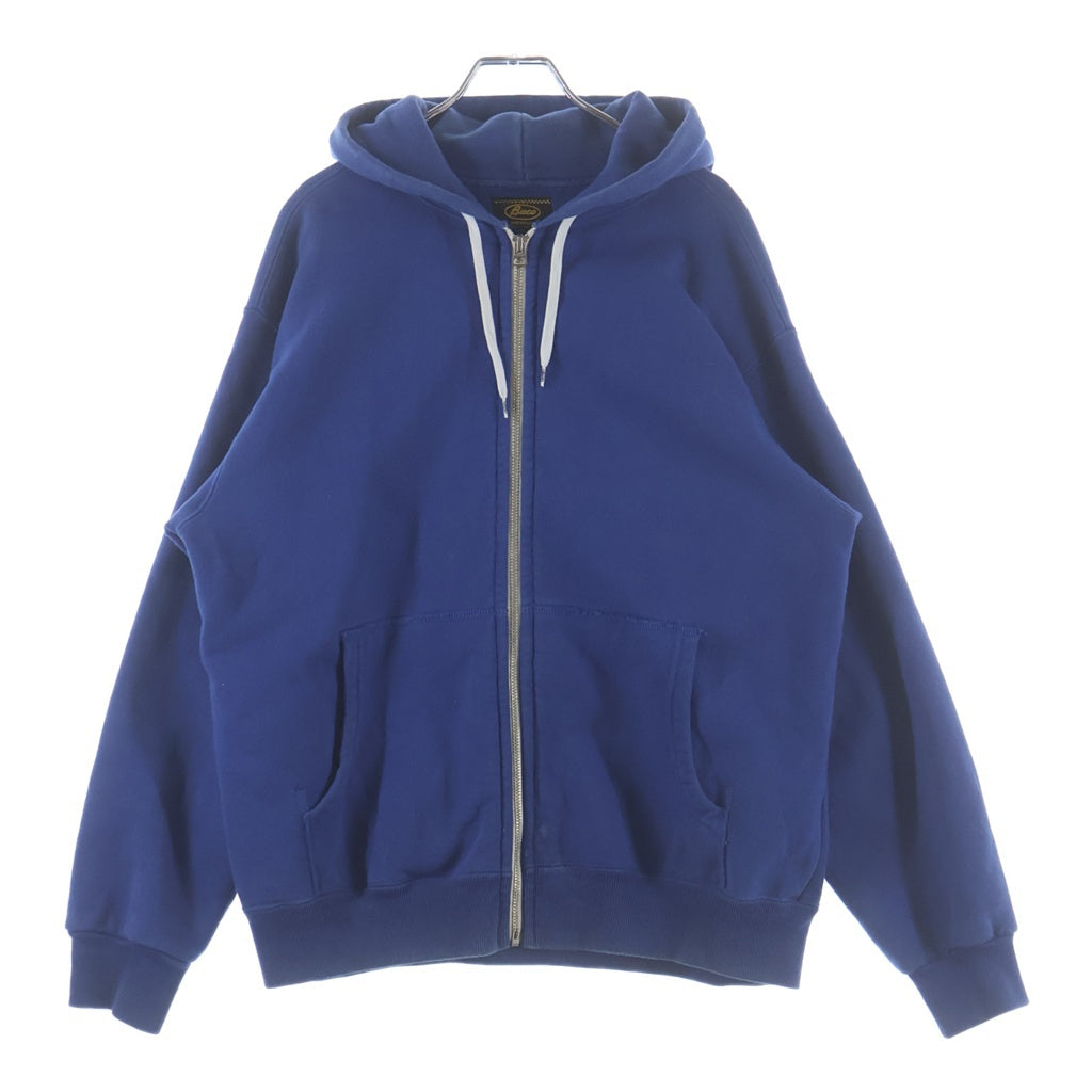 THE REAL McCOY'S ザリアルマッコイ BUCO F/Z PARKA SWEATSHIRT ブコ フル ジップアップ パーカー スウエットシャツ ブルー BC23101 THE REAL McCOY'S(ザリアルマッコイ) BUCO F/Z PARKA SWEATSHIRT ブコ