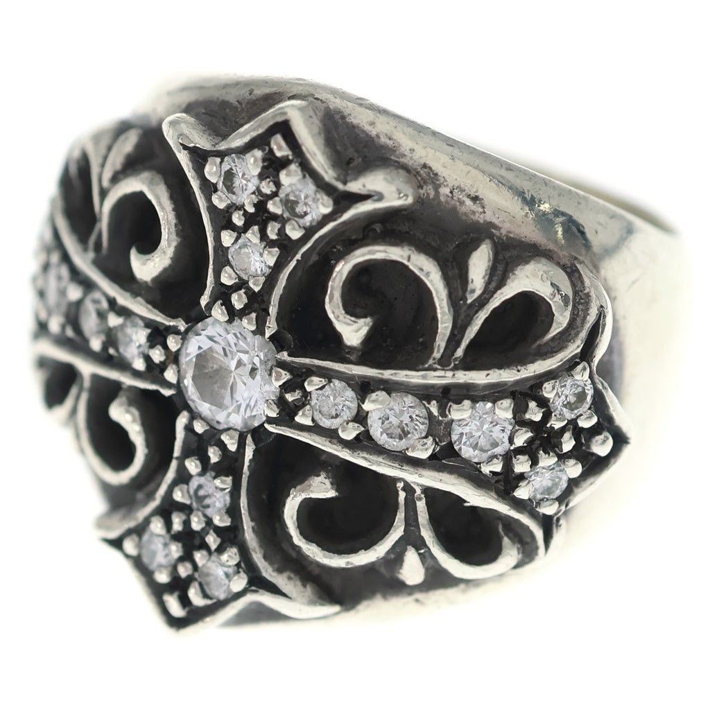 CHROME HEARTS(クロムハーツ) KEEPER RING P/DIA キーパーリング パヴェダイヤ シルバー