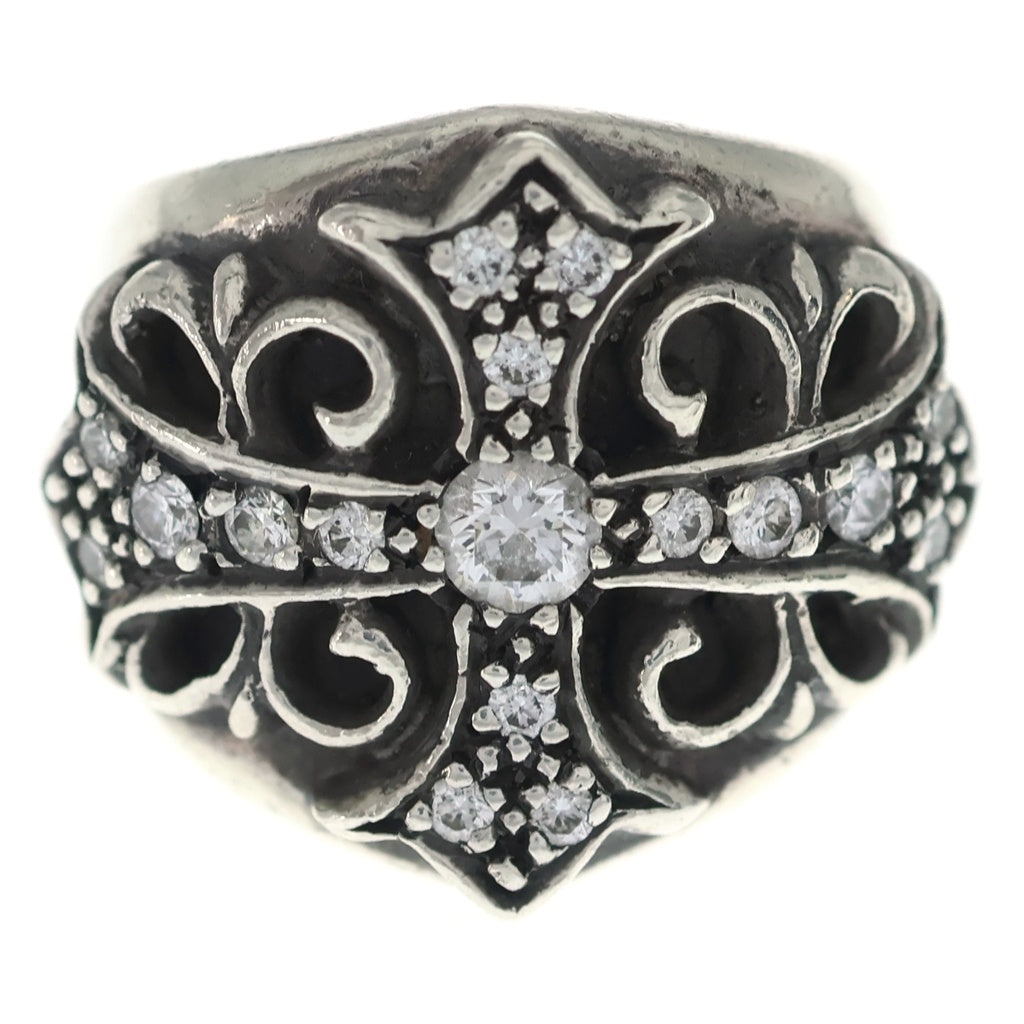 CHROME HEARTS(クロムハーツ) KEEPER RING P/DIA キーパーリング パヴェダイヤ シルバー