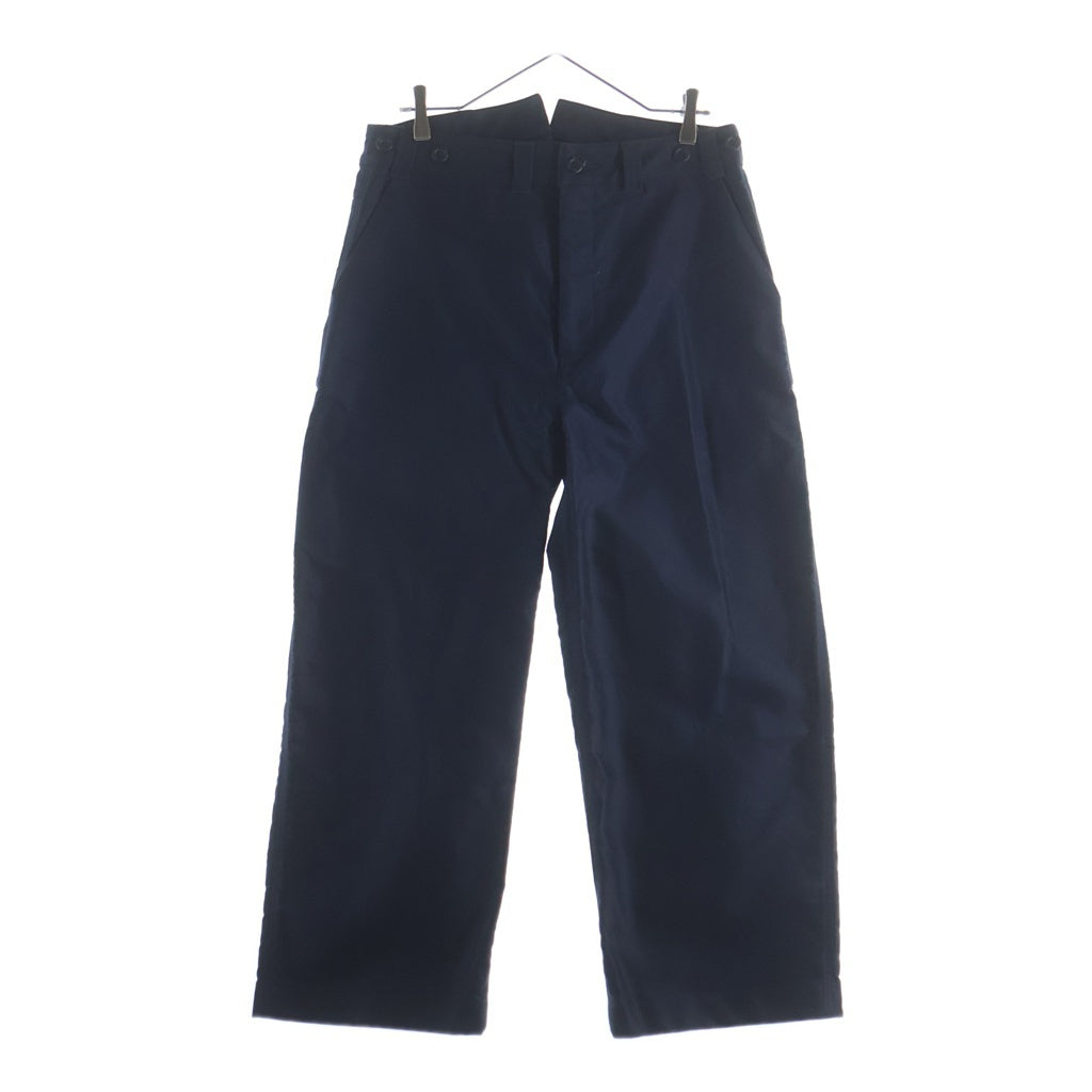 senelier(セネリエ) PROT LINE WIDE PANTS プロット ライン ワイド パンツ ネイビー SE-PA-09-0124