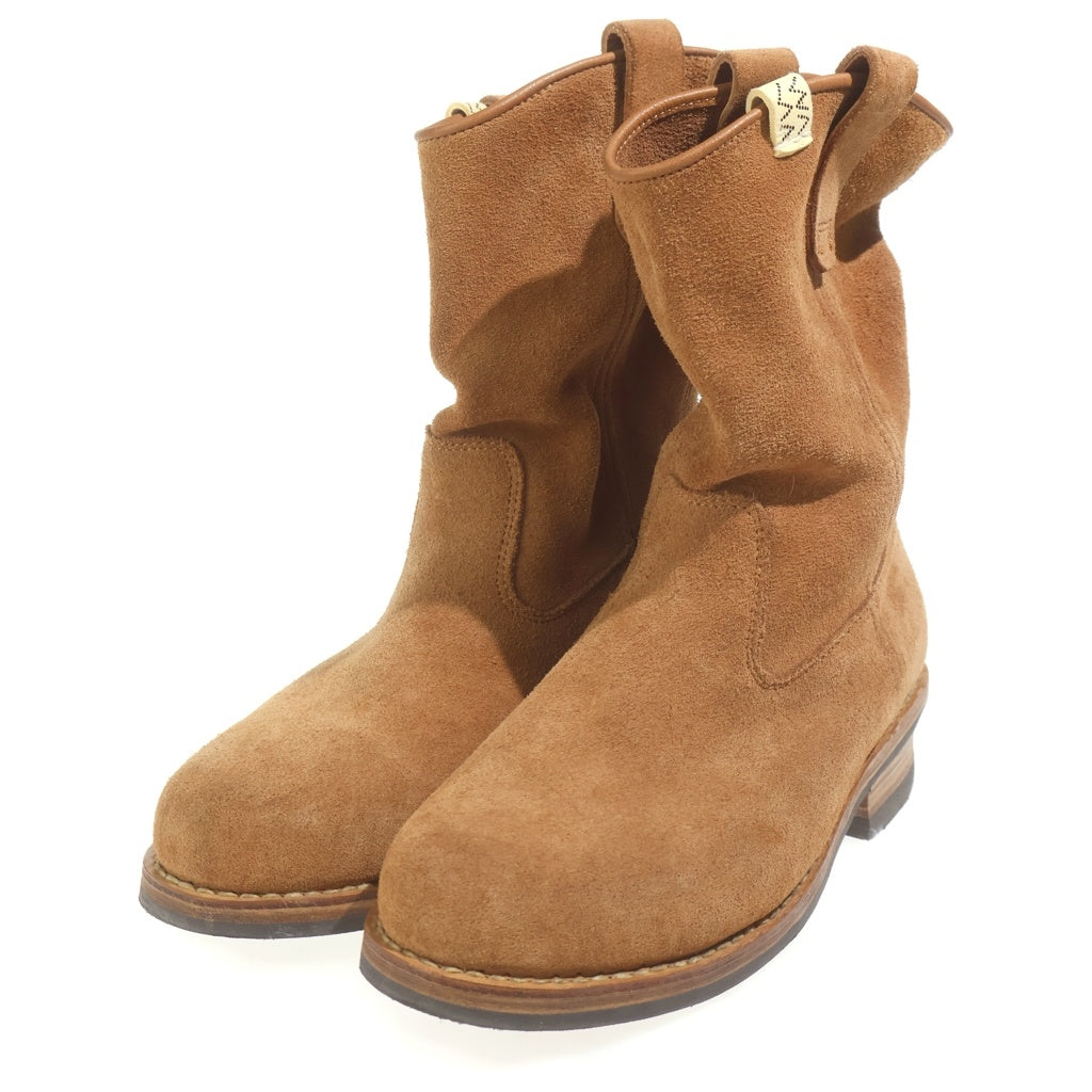 VISVIM(ヴィスヴィム) 22SS WABANAKI WAITE-FOLK SAND ワバナキ ウェイト フォーク サンド ペコスブーツ ブラウン US8.5/26.5cm 0122102002008