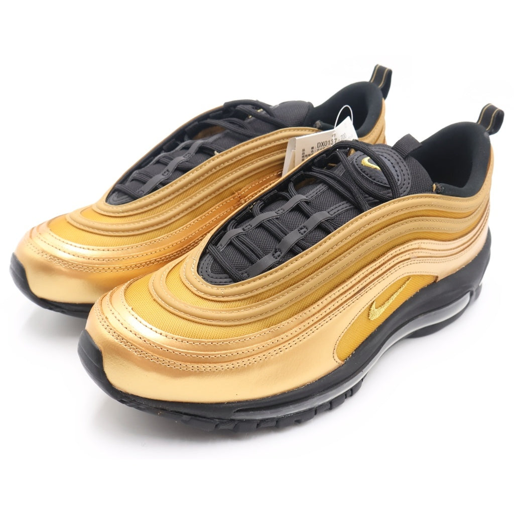 NIKE(ナイキ) WMNS AIR MAX 97 METALLIC GOLD DX0137-700 ウィメンズ エアマックス97 ローカットスニーカー ゴールド US W11/28cm